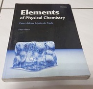 原文書 Elements of Physical Chemistry 物理化學 5th Atkins Paula