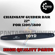 Papan Chainsaw 22”(Sesuai Untuk Semua Chainsaw China 22")Dan Oregon Rantai