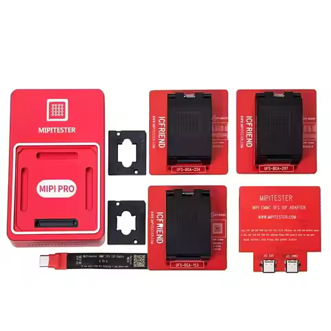 MiPi Pro Box + UFS153 + UFS254 + UFS297 + ISP Adapter + ISP Cable (Enchanced Version)