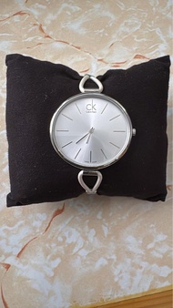 Calvin Klein 銀色手錶