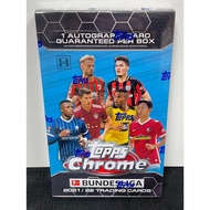 2021-22 Topps Chrome Bundesliga Soccer Hobby Box- Sealed