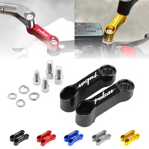 Extension Adapter Handlebar Mirrors Extender Accessories For Bajaj Dominar 400 Pulsar 200 NS 200 RS 