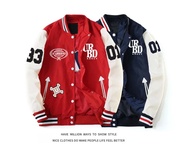 Jaket Varsity Waterproof Baseball Bordir Pria Wanita - Varsity jaket – varsity jaket baseball – vars