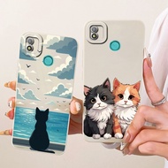 Shockproof Cover For Tecno Pop 4 Case BC2c BC1s Cute Cartoon Rabbit Soft Silicone TPU Bumper For Tec