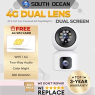 South Ocean V380 Pro WiFi/4G Sim Card Dual Lens 5MP Wireless CCTV