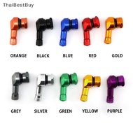 Thaibestbuy 1pc Motorcycle Wheel Parts 90 Degree Elbow Valve Spare Tubeless Tire