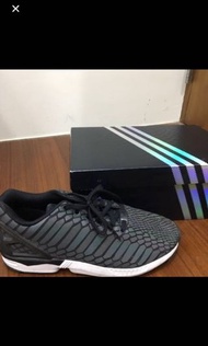 Adidas originals zx flux 蛇紋反光