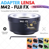 M42-FX Adapter M42 Lens to Fuji Fujifilm FX X Mount Adapter Converter