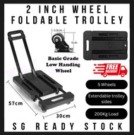 Foldable Trolley / Cargo Trolley / Hand Trolley / Shopping Cart Trolley Home/Office Trolley Local SG