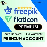 [MARKET CHEAPEST] FREEPIK | Flaticon Premium Account