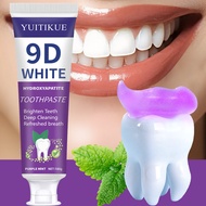 9D Whitening Toothpaste Menthol Fresh is a gentle and repairing daily tooth care product