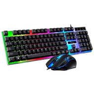 Bộ Chuột và bàn phím giả cơ có dây G21B chuyên game đèn led nền nổi bật