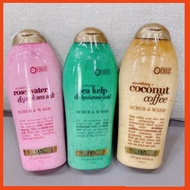 [577ml] Ogx Beauty Sensitive Rose Water Pink Sea Salt