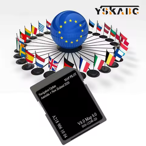 Sat Nav 2020 Version8 Garmin Navigation SD GPS Card Maps Australia New Zealand for Mercedes A B C CL