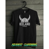 Kaos Tshirt Dewasa ICELAND VODKA