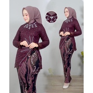 Calista Sequin Kebaya Set Party Kebaya/ Sequin Kebaya Top/