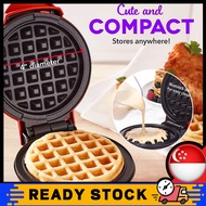 SG ✅[READY STOCK] Mini Waffle Maker Breakfast Sandwich Machine Electric Bread Cake Maker Waffle Pot Household Children