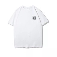 เสื้อยืดคอกลมแขนสั้นผ้าฝ้ายระบายอากาศได้ดีสำหรับผู้ชาย ทรงหลวมสบาย ๆ แฟชั่นฤดูร้อน สไตล์ใหม่ แบรนด์ 