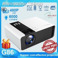 ✢❦♨【Malaysia Stock】6000 lumens Android Mini Projector HD Proyector WIFI LCD Led Home Cinema Support 3D/USB/HD/VGA