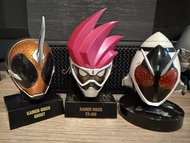 幪面超人頭像(Ghost, Ex-Aid, Build) 仮面之世界 假面騎士