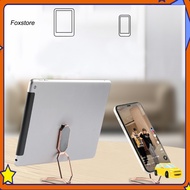 [Fx] Phone Holder Foldable Convenient Compact Mobile Phone Desktop Stand for Mobile Phone