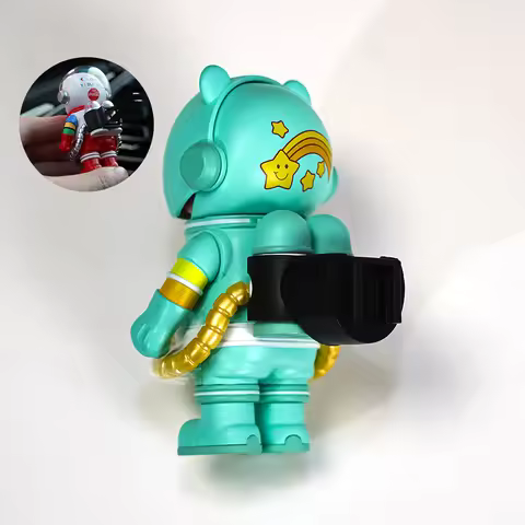 Car Air Conditioning Vents Supplyment Air Outlet Clip for POP MART SPACE MOLLY 100% 1/2/3/emoji Frag