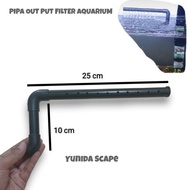 MESIN Powerhead FILTER OUTPUT Pipe/AQUARIUM Pump Machine