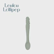 Loulou Lollipop 加拿大 動物造型 矽膠餵食湯匙 - 微笑鱷魚