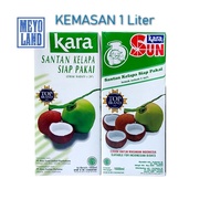 KARA SUN KARA Coconut Milk 1000ML 1 Liter 1L 1000 ML Ready to Use Original