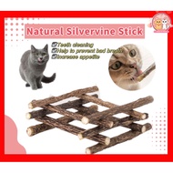 【meownwang】Natural Silvervine Stick Natural Catnip Stick Cat Molar Stick Cat Stick