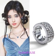 FLASHPULSE 2/4/6pcs/set Hair Braid Tubes, Y2K Hollow Out Silver Round Hairclasp, Performance Makeup 