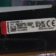 Kingston Fury DDR5 RAM 2X8GB 5200MHZ