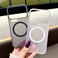 Luxury Clear Magnetic Charging Phone Casing For Xiaomi 17 Pro Max Mi17 Mi 17Pro Max Ultra Thin Matte