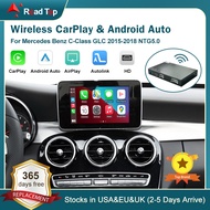 Wireless Carplay Android Auto Retrofit Kit for Mercedes Benz C-Class GLC CLA GLA C117 X156 E-Class W