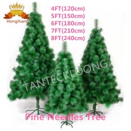 (WY) COD 4FT 5FT 6FT 7FT 8FT Pine Needle Tree Christmas Tree Metal Frame Flowering Tree White Tree