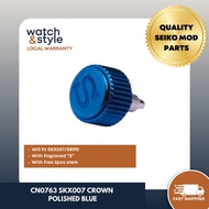 CN0763 SKX007 Crown - Polished Blue