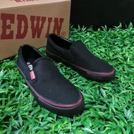 Kasut Sekolah Hitam Edwin | Edwin Black School Shoes Original EW2119