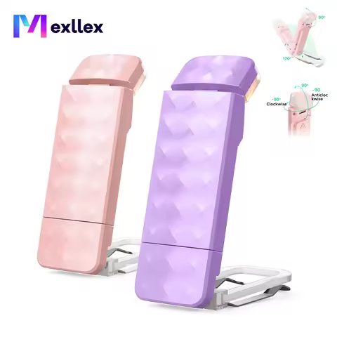 Rechargeable Reading Light with 3 Color & 5 Brightness, Adjustable Angles Portable Book Lamp for Bed