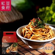 【紅豆食府】拌麵-川味擔擔麵(每入130g，每袋4入，共2袋)