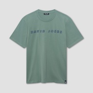 DAVIE JONES เสื้อยืด Logo Slim Fit T-Shirt LG0130 สีเขียว