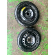 ORIGINAL USED SPARE TYRE 5X114.3 Preve exora Honda fd airccord suprima