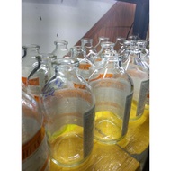 Sea water bottle, thick glass bottle for raising betta fish, betta guppy fish form, extremely good a