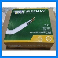 ◭ ♂ ◰ PDX Loomex wire/Duplex wire/Dual flat wire per METER 14/2C 12/2C 10/2C