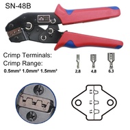 SN-48B Crimping tool Crimping pliers Insulated bus bar male connector terminal