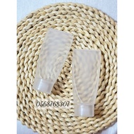 Clear plastic cosmetic tube 50g