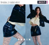 Sarin Denim 25 mini skirt pre order