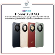 Honor X9D 5G (256/512GB ROM+12GB RAM | 1.5K OLED | 6000nits | 108MP OIS+EIS | 8300mAh Battery)