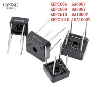 5PCS/LOT KBPC1010 KBPC610 KBPC608 KBPC606 6A 8A 10A 600V 1000V Diode Bridge Rectifier Pile Square 4 