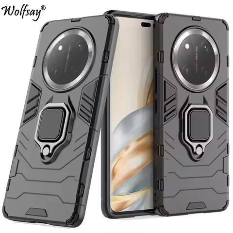 For Honor X9C Case Anti-knock Armor Magnetic Suction Stand Full Edge Back Cover For Honor X9C Case F