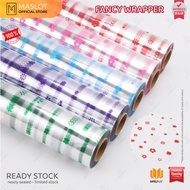 900mmX50Meter OPP Wrapping Paper Plastik Kertas Pembalut Hamper GIFT WRAPPING PLASTIC PLASTIK PEMBAL